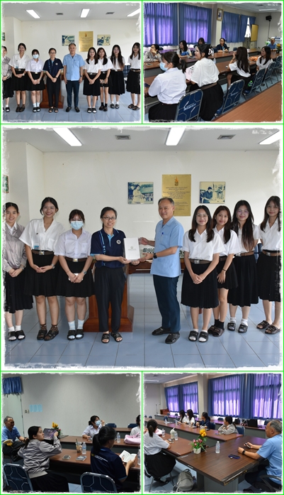 นักศึกษาคณะสัตวแพทยศาสตร์ มหาวิทยาลัยมหิดล ศึกษาดูงานสำนักเทคโนโลยีชีวภัณฑ์สัตว์