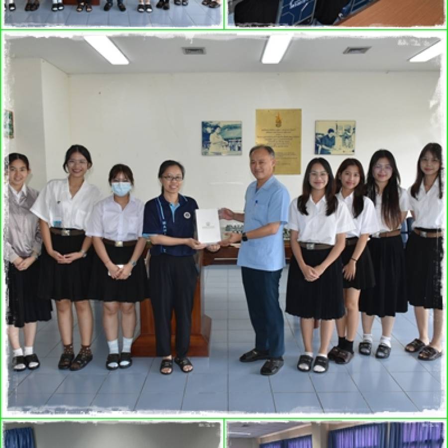 นักศึกษาคณะสัตวแพทยศาสตร์ มหาวิทยาลัยมหิดล ศึกษาดูงานสำนักเทคโนโลยีชีวภัณฑ์สัตว์